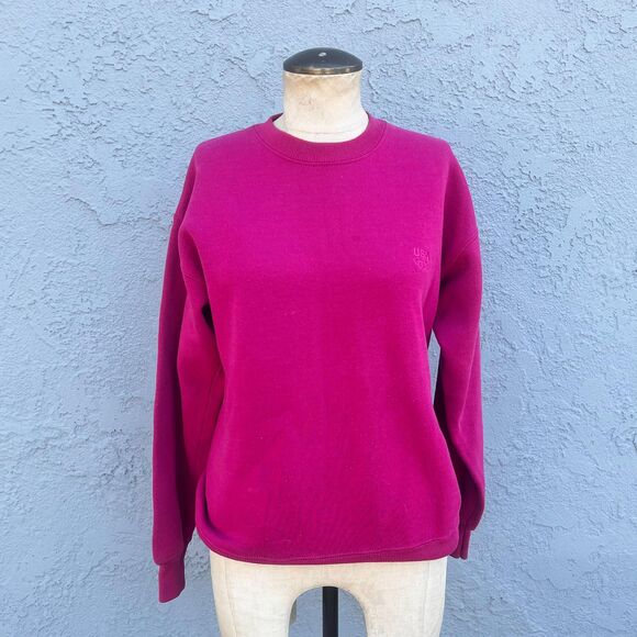 Pink Crewneck Sweatshirt in Womens Large JC Pennys Vintage Olympics - Picture 3 of 9